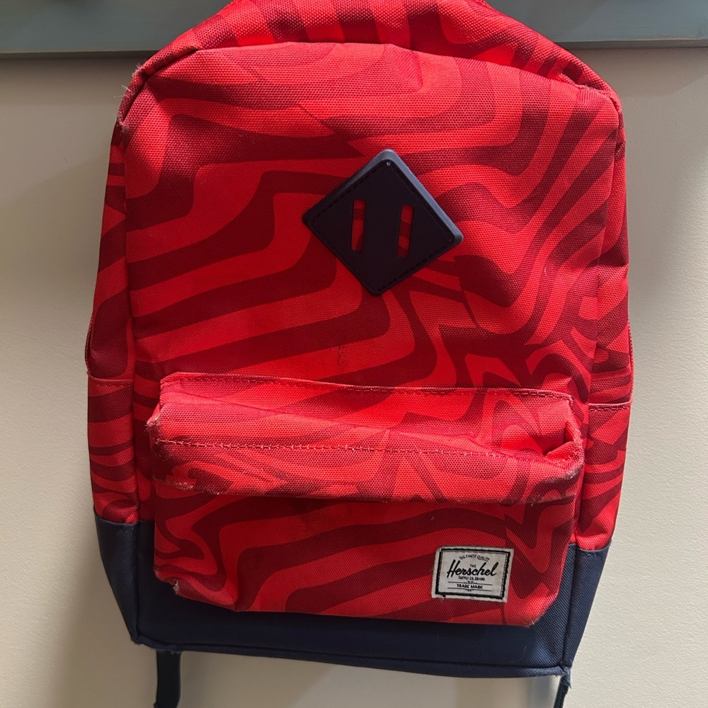 Herschel Supply Company Red Patterned  Kid’s Backpack